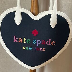 Kate Spade Rainbow Collection Love Shack Heart Tote